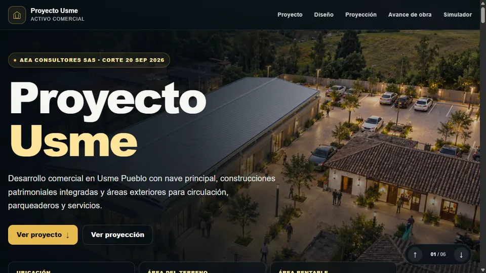 Vista previa del Proyecto Usme